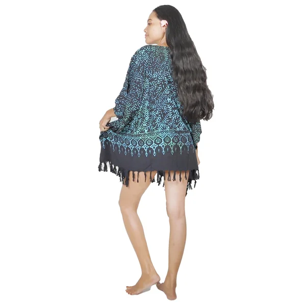 Robe paréo Corail de Bali noir