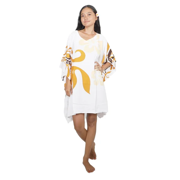 Robe paréos Printemps Blanc