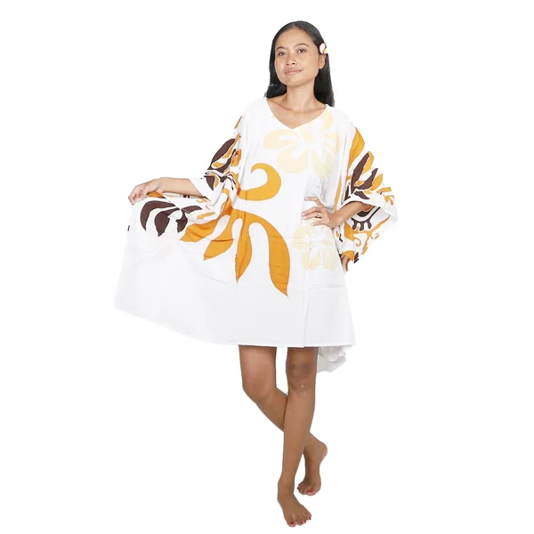 Robe paréos Printemps Blanc