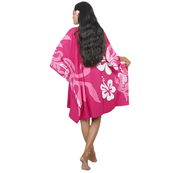 Robe paréos Printemps Fuchsia