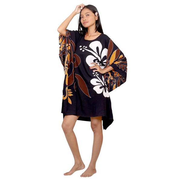 Robe paréos Printemps Noir