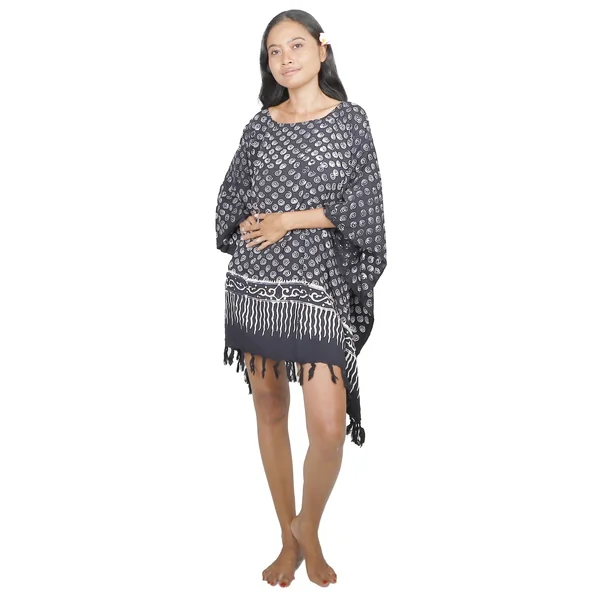 Robe Spirales de Bali noir