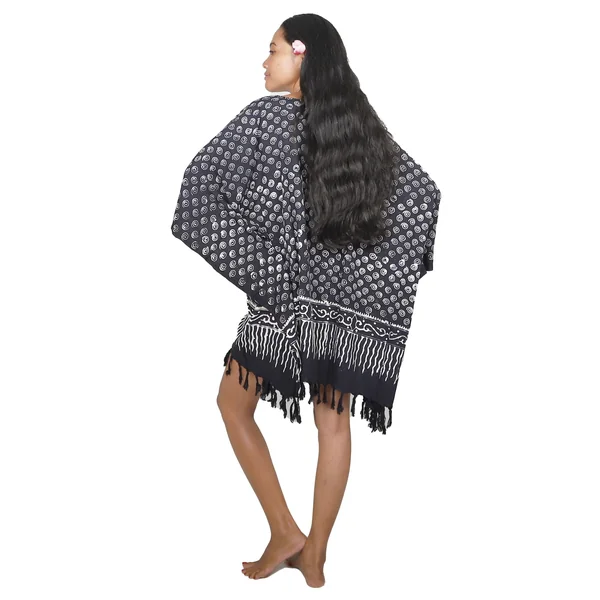 Robe Spirales de Bali noir