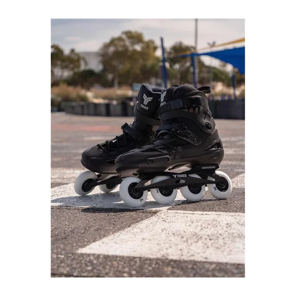 Rollers en ligne TRIGGER Cloud Pro 80 Freeskate Noir