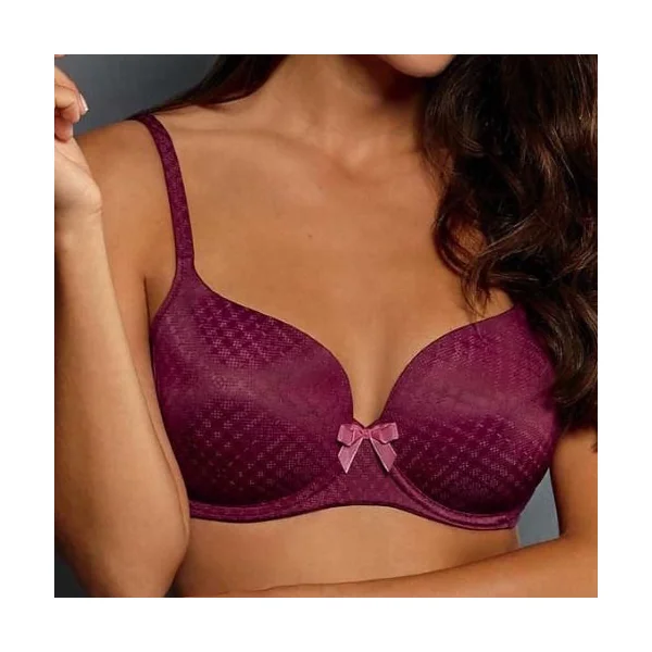 Rosa Faia Caroline bordeaux soutien-gorge rembourré