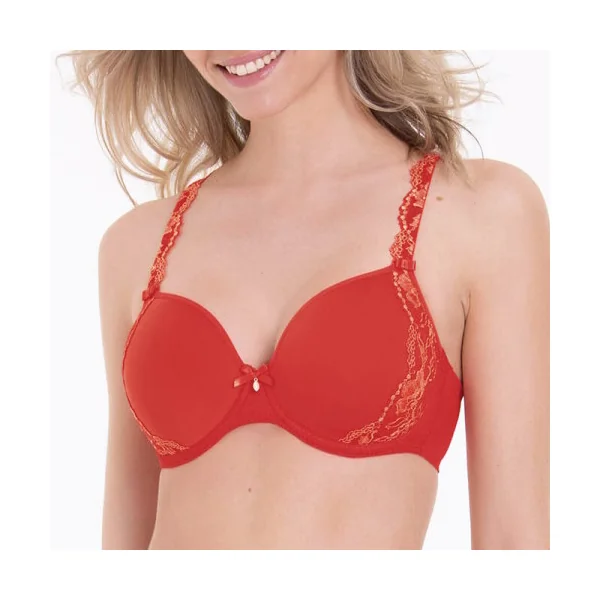 Rosa Faia Colette rouge soutien-gorge rembourré