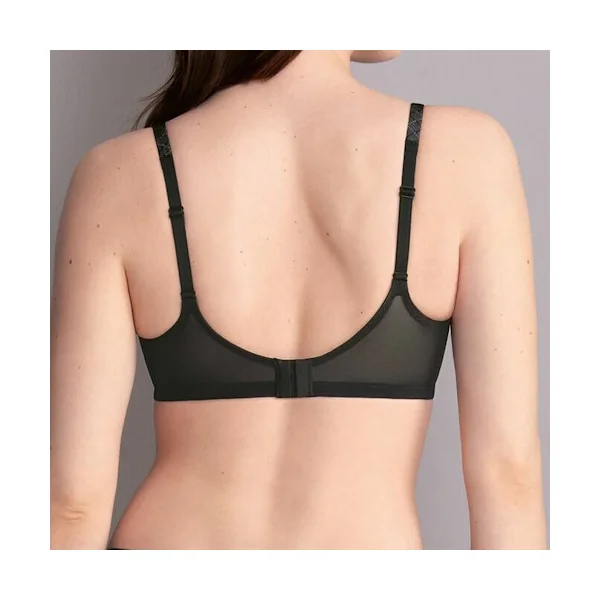 Rosa Faia Rosemary noir soutien-gorge sans armatures en dentelle