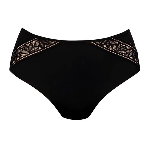 Rosa Faia Selena noir slip