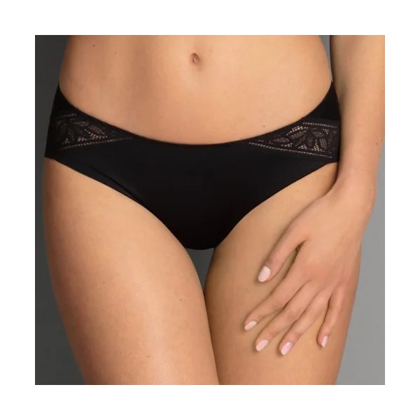 Rosa Faia Selena noir slip
