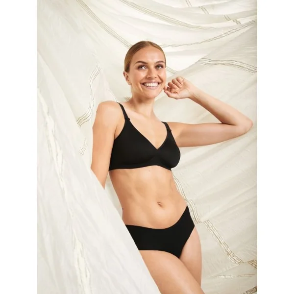 Rosa Faia Selma noir soutien-gorge sans armatures en dentelle