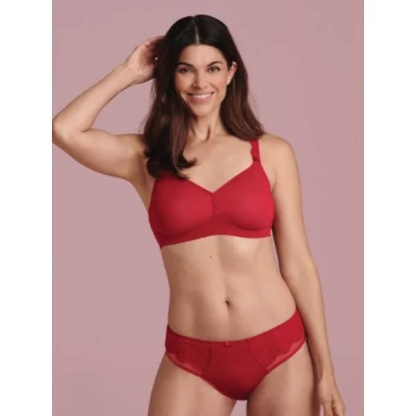 Rosa Faia Selma rouge slip
