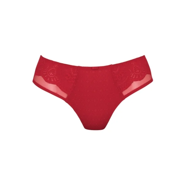 Rosa Faia Selma rouge slip