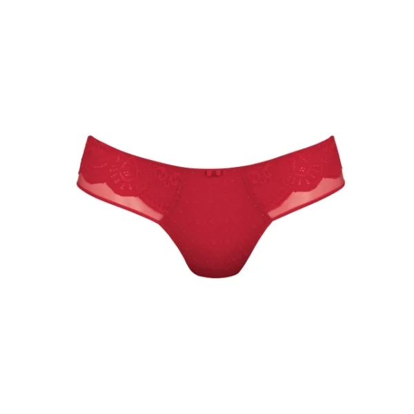 Rosa Faia Selma rouge slip