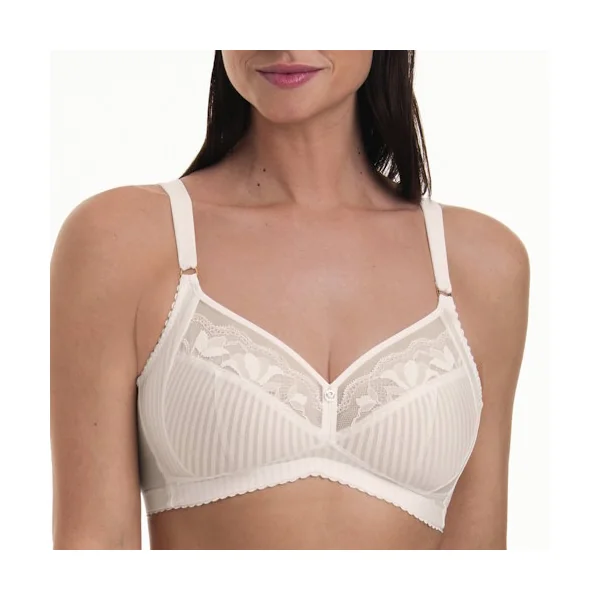 Rosa Faia Sita ivoire soutien-gorge sans armatures en dentelle