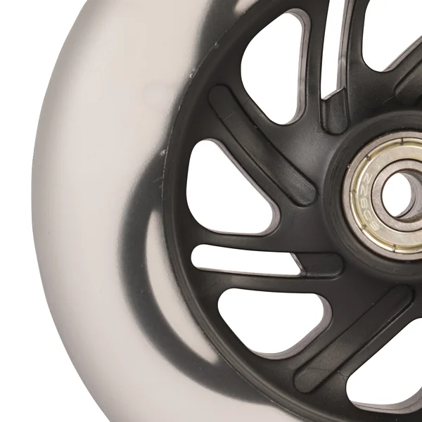 Roue lumineuse / flashing wheel noire 125mm