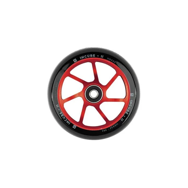 Roue trottinette ETHIC DTC Incube V2 Rouge 110mm