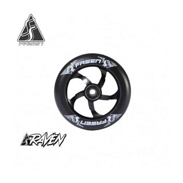 Roue trottinette freestyle FASEN raven 110 mm black