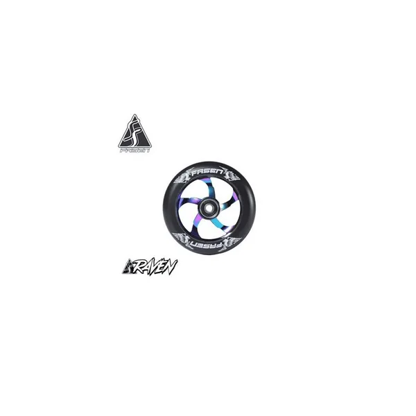 Roue trottinette freestyle FASEN raven 110 mm oil slick