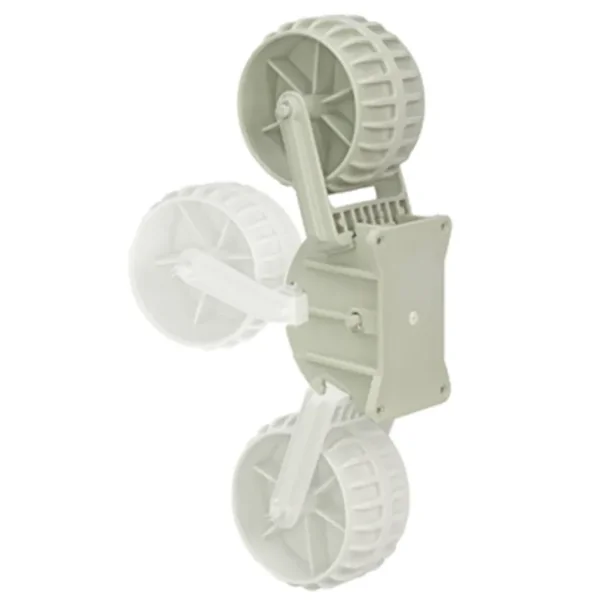 ROUES DE TRANSPORT RETRACTABLES PLASTIMO POUR ANNEXE