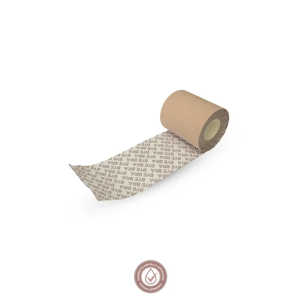 Rouleau de bandes adhésives et cache tétons
