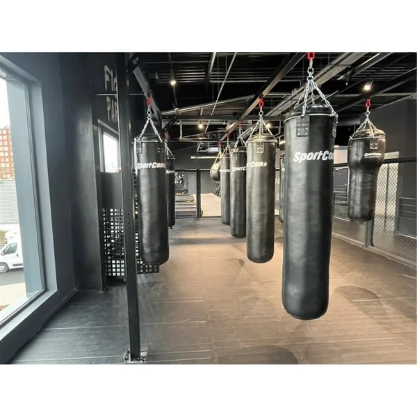 Sac de frappe boxe 1,80m Sportcom - Cuir synthétique