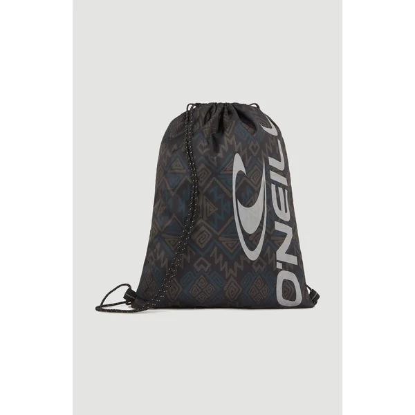 Sac de sport | Black Retro Ikat