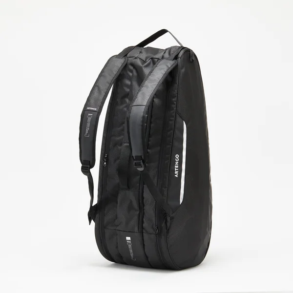 Sac de tennis - Artengo XL TEAM 12 Raquettes Noir Gris