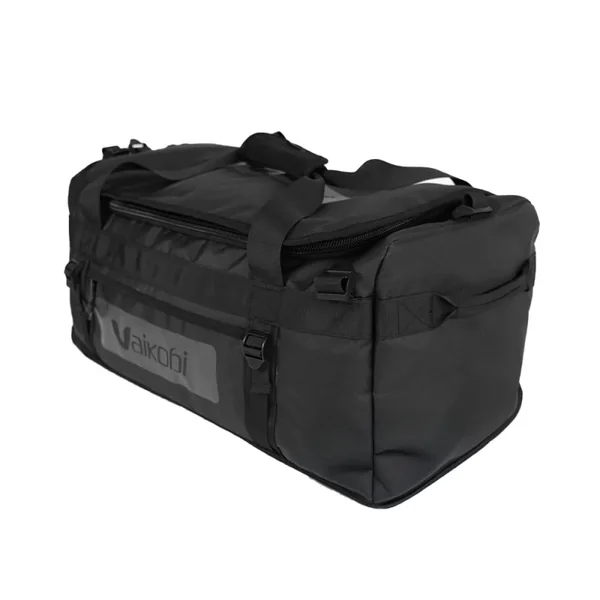 Sac duffel etanche 55l noir vaikobi