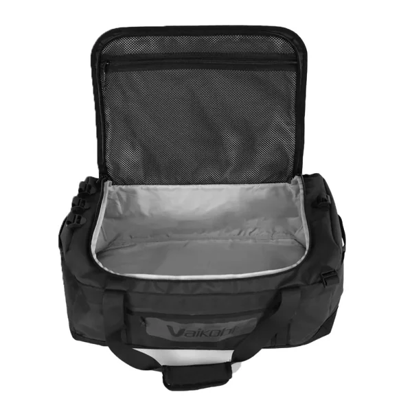 Sac duffel etanche 55l noir vaikobi