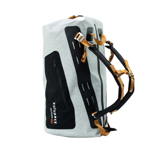 SAC ETANCHE ZULUPACK RACKHAM 40L GRIS/CAMEL