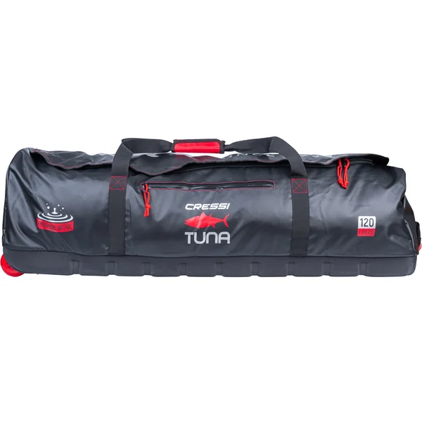 Sac plongée à roulettes 120L CRESSI - TUNA noir