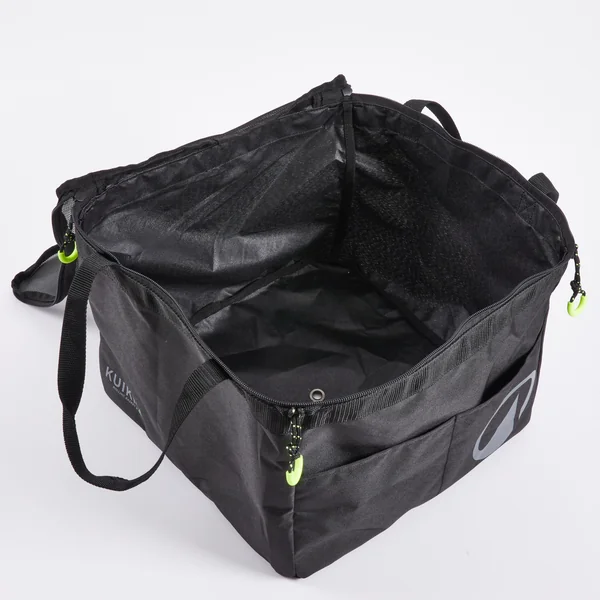 Sac pour panier de balles de tennis et padel 120 balles, noir