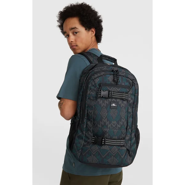 Sac à dos Boarder | Black Retro Ikat