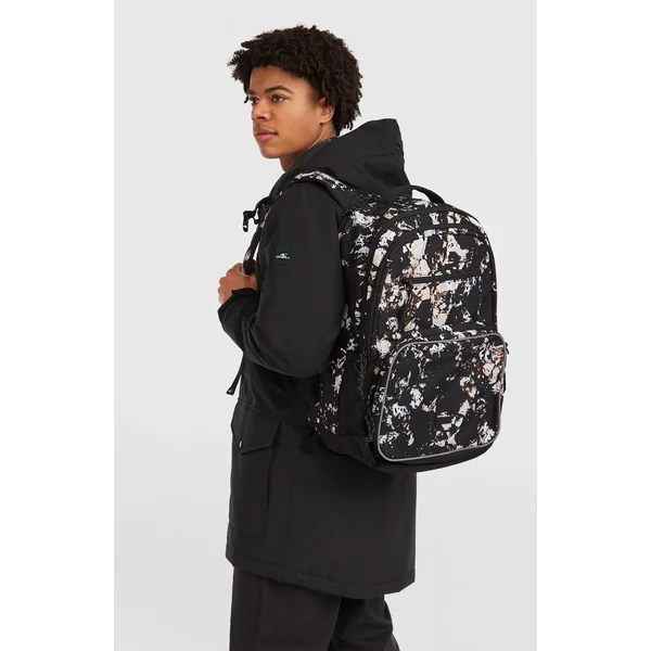 Sac à dos President | Black/Beige Quarry