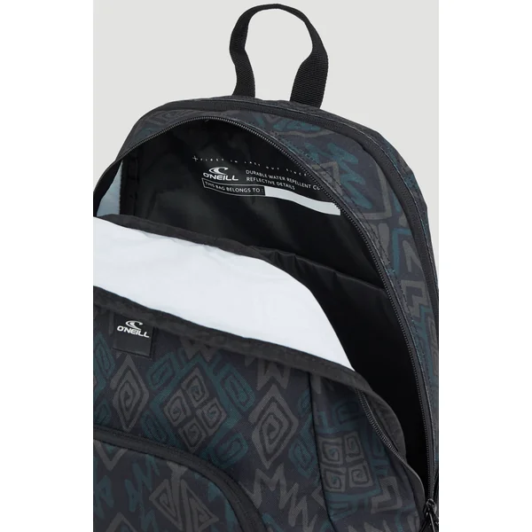 Sac à dos Wedge | Black Retro Ikat