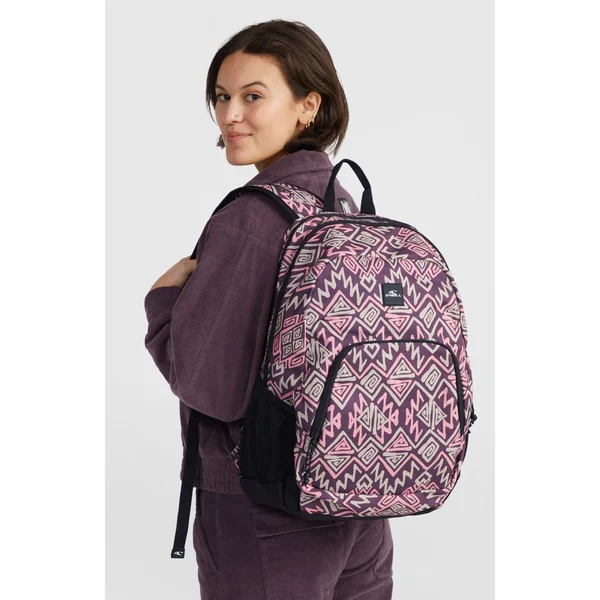 Sac à dos Wedge | Purple Retro Ikat
