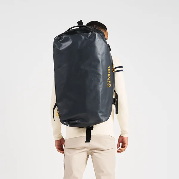 Sac étanche duffle bag - sac de voyage 80L Anthracite noir