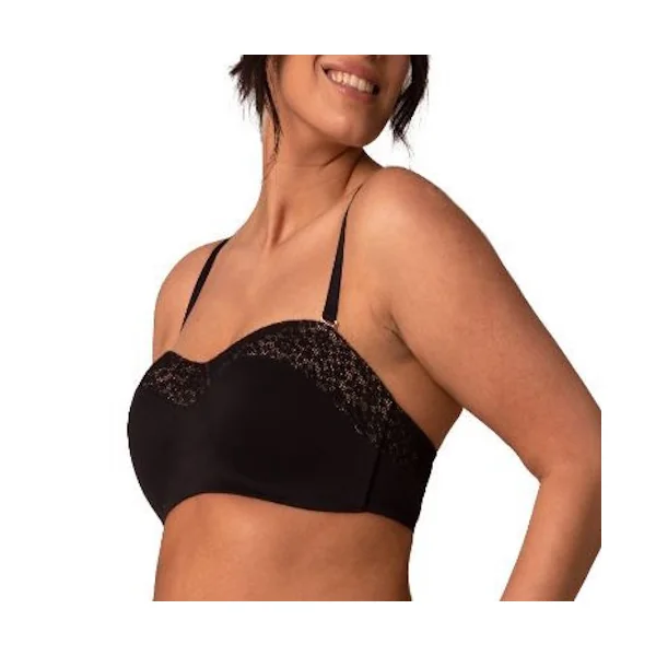 Salon Royal Joy noir soutien-gorge sans armatures en dentelle