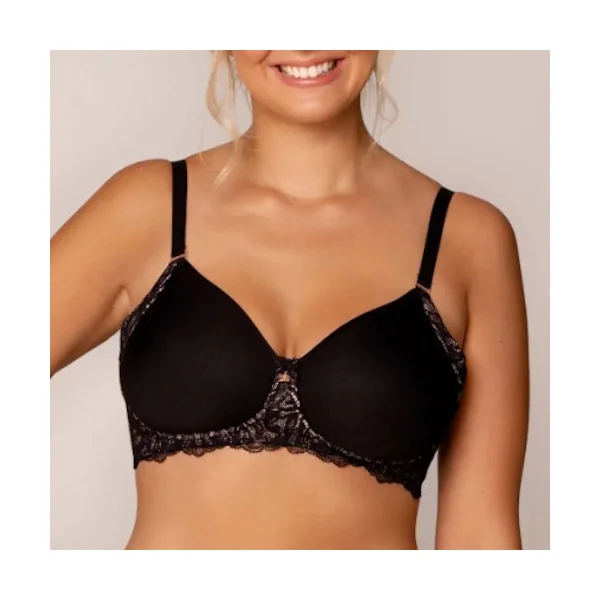 Salon Royal Lacy noir soutien-gorge rembourré