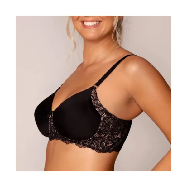 Salon Royal Lacy noir soutien-gorge rembourré