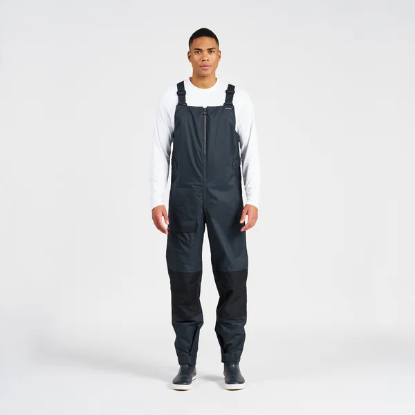 Salopette de quart voile adulte - salopette 100 mixte grise