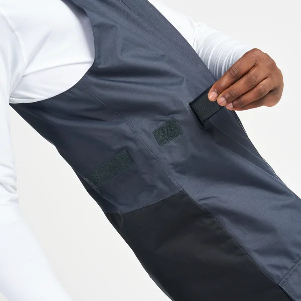 Salopette de quart voile adulte - salopette 100 mixte grise