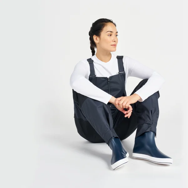 Salopette de quart voile adulte - salopette 100 mixte grise