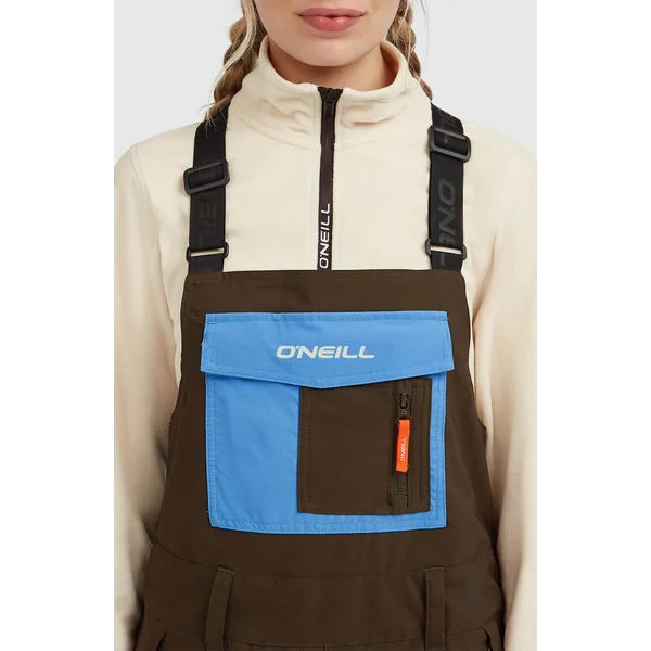 Salopette de ski FWC'Peak | Coffee Bean Colour Block