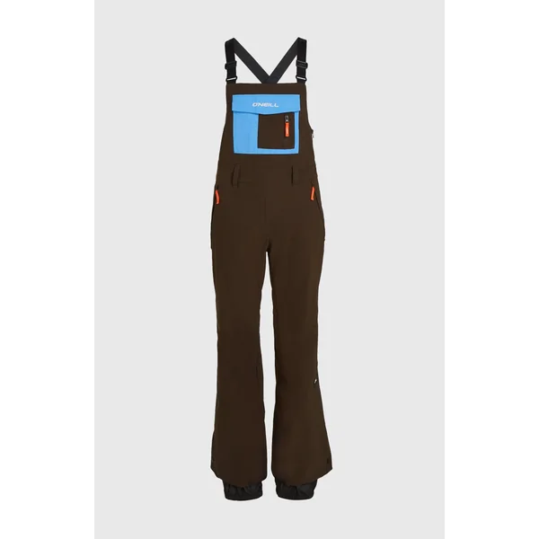 Salopette de ski FWC'Peak | Coffee Bean Colour Block