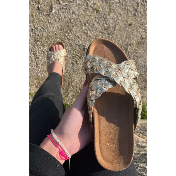 Sandales Femme En Cuir