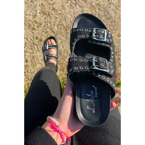 Sandales Femme En Cuir