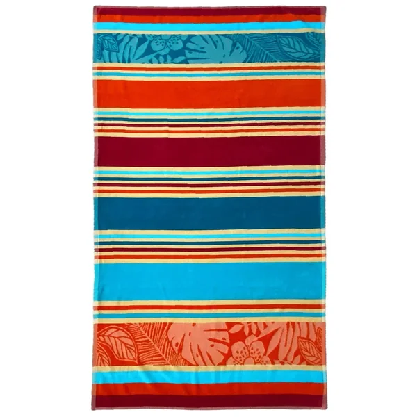 Serviette coton ciselés Zebrina