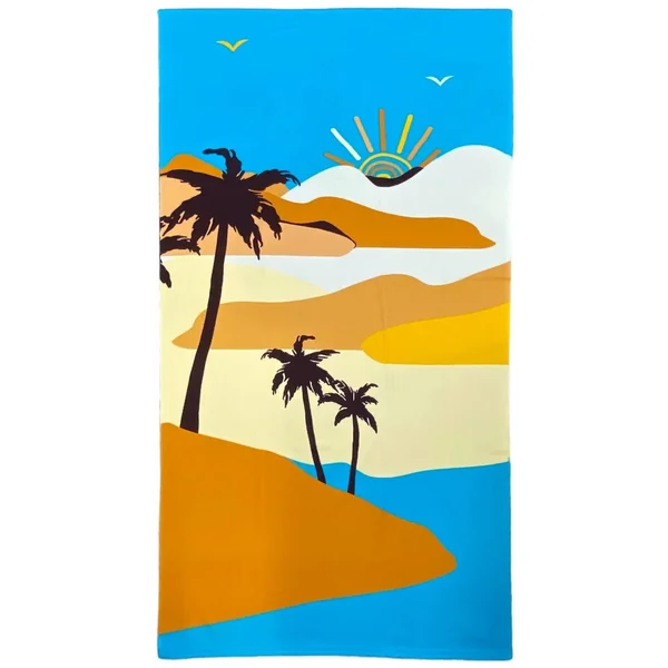 Serviette de plage microfibre Dunes