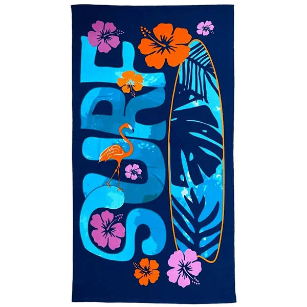 Serviette de plage microfibre surf Gallina